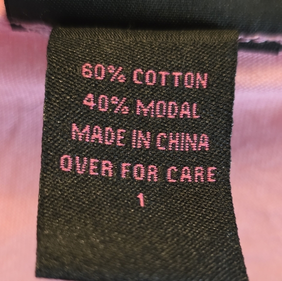 NWT Barbie Logo Short Sleeve Plus Size T-Shirt Pink With Black Lettering. Size 1 - Picture 5 of 11